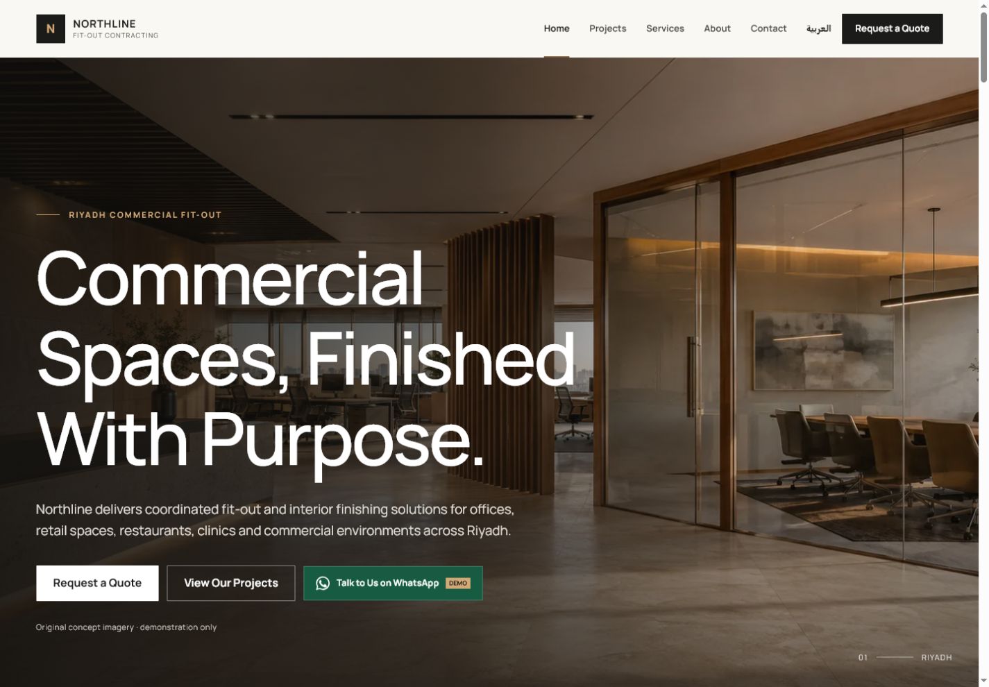 Northline fit-out concept preview